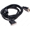 Кабель DVI-D (M) - DVI-D (F), 3m, DEXP [DmDfBSi300] Dual Link; Черный