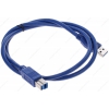 Кабель USB 3.0 A (M) - USB B (M), 1m, DEXP [UamUbmBSi100V3] Синий