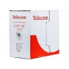 Кабель Ultra Light UTP, 2 пары, одножильный (solid), кат. 5e, Telecom, 0,40mm, катушка 305m