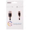 Кабель Ginzzu microUSB (9мм) для защищенных телефонов и смартфонов в чехлах и бамперах