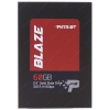 Твердотельный накопитель SSD 2.5" SATA-3  60Gb Patriot Blaze [PB60GS25SSDR] Phison S9, MLC (R550/W430MB/s)
