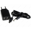 СЗУ micro USB  Deppa (2.1A+1А, 2xUSB, + Кабель micro USB, Черный)