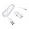AЗУ 8 pin VERTEX MFI, 1А, 1xUSB, белый