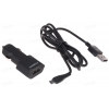АЗУ microUSB, Nobby Comfort (1,2А, 1xUSB, кабель в комплекте 1,2м, SoftTouch, черный)