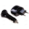 АЗУ+СЗУ Универсальное ЗУ Partner (1А, 1хUSB, Черный)