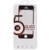 Защитное стекло MobilStyle для Apple iPhone 5/5C/5S/SE, черная окантовка