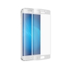 Защитное стекло DF для Samsung Galaxy S6 Edge+ (Закругленное), белая окантовка