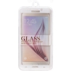 Защитное стекло Glass для Samsung Galaxy S6 Edge+, закругленное, на весь экран, белая окантовка