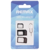 SIM Адаптер MobilStyle (Nano&Micro SIM card Adapter, с ключом)