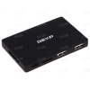 Считыватель Dexp + USB HUB USB2.0 RL-03 (3xUSB2.0, SD/SDHC/MicroSD/MS/xD/M2) Black