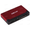 Считыватель Dexp RL-02 (SD/MMC/CF/MS/XD/TF/M2/MicroSD) Black+Red