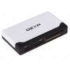 Считыватель Dexp RL-02 (SD/MMC/CF/MS/XD/TF/M2/MicroSD) Black+White