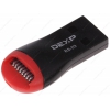 Считыватель Dexp RS-03 [MicroSD/T-Flash] Black+Red