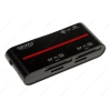 Считыватель GINZZU GR-326B USB3.0 [2 слота SD/SDXC/SDHC/MMC + MS + 2 слота microSD/SDXC/SDHS + CFI/CFII + M2 ]