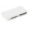 Считыватель GINZZU GR-416W [CF/SD/SDHC/MicroSD/MS/xD/M2]  USB2.0 White
