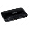 Считыватель GINZZU GR-418UB [CF/SD/SDHC/SDXC/MicroSD/MS/M2]  USB2.0 Black