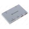 Считыватель Transcend TS-RDP7W [SD/SDHC/MicroSD/MMC/MS/M2]+USB 2.0   USB2.0 White