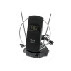 ТВ Антенна GAL AR-488AW [всеволновая, активная, усиление VHF-20дБ/UHF-36дБ, комнатная, часы]