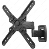 Кронштейн для TВ DNS-4704 [26"-47", наклон 15 гр, поворот 350 гр, до 40 кг, 96 мм от стены] V