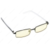Очки компьютерные SP Glasses AF028 Premium [жёлтая линза, цвет оправы черно-белый]