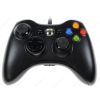 Геймпад проводной Microsoft для Xbox 360 [цвет черный, совместим с PC] (S9F-00002)