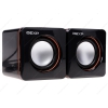 Колонки 2.0 DEXP R100 [2х2.5Вт, пластик, 3,5mm+USB]