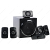 Колонки 5.1 Logitech Z-906 Digital [фронт 2 x 67 Вт, тыл 2 x 67 Вт, центр 67 Вт, сабвуфер 165 Вт, ПДУ] 980-000468