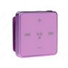 Плеер MP3 teXet T-22 4Gb фиолетовый [клипса, до 7,5ч]