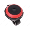 Портативный аудиопроигрыватель InterStep SBS-200 [3 Вт, MP3, WMA, Bluetooth, MicroSD, велокрепл, 600 мА*ч, 8 ч, красный]