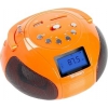 Портативный аудиопроигрыватель Rolsen RBM-411 [MP3, FM-радио, USB/SD, 2x3Вт, оранжевый]