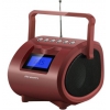 Портативный аудиопроигрыватель Rolsen RBM-412 [MP3, FM-радио, USB/SD, 2x3Вт, коричневый]