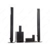 Дом. кинотеатр Sony DAV-DZ650 [5.1; 1000Вт; 1080p; DVD; USB; HDMI; RCA; оптич. вход; Bluetooth; AUX; FM; Караоке;Черный]