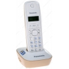 Радиотелефон Panasonic KX-TG1611RUJ [DECT, ЖК , АОН, Caller ID, тел. справ. на 50 зап., бежевый]