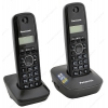 Радиотелефон Panasonic KX-TG1612RUH [DECT, 2 трубки, ЖК , АОН, Caller ID, тел. справ. на 50 зап., сер]