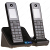 Радиотелефон Panasonic KX-TGH212RUB [DECT, GAP, 2 трубки, цв.дисплей, АОН, тел.справ. на 200зап., черный]