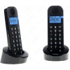 Радиотелефон Philips D1202B/51 [2 трубки, ЖК, АОН, авт. контр. громк, тел.книг. 50 ном,черн]