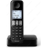 Радиотелефон Philips D2301B/51 [ЖК, АОН, автом. контр. громк., черный список, тел.книг. 50 ном,черный]