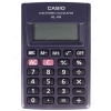 Калькулятор карманный Casio HL-4A-S-EH [8, Базовый, пластик, резина, Черный]