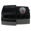 Стабилизатор напряжения DEXP GVK-500VA/DEI-500GVKVM (160В-260В, 500ВА, 4 роз CEE7)