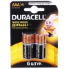 Батарейка "AAA" Duracell Basic 1.5V [LR03] 6шт.