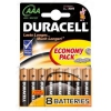 Батарейка "AAA" Duracell Turbo/Turbo Max 1.5V [LR03 - MN2400] 8шт (Акция)