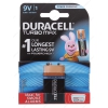 Батарейка "Крона" Duracell Turbo/ Turbo Max 9.0V [6LR61] 1шт.