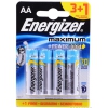 Батарейка "AA" Energizer Maximum 1.5V [LR6] 3+1шт. промо