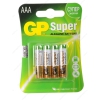 Батарейка "AAA" GP Super [GP 24A] 4шт.