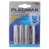 Батарейка "AA" PLEOMAX [R06-4BL, солевая] 4шт.