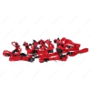 Набор кабелей Corsair Professional Individually sleeved DC Cable Kit, Type 3 (Generation 2), RED [CP-8920049]