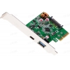 Контроллер Espada FG-EUSB311C1A-1-BU01 USB 3.1 (Type-A, Type-C, 15 pin int - питание) PCI-E
