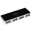 Внешний USB2.0 HUB 4-port Aceline [EA24-03] без блока питания (EU-189), black