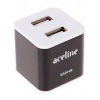 Внешний USB2.0 HUB 4-port Aceline [EA24-04] без блока питания (EU-304), black+white