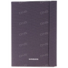 9.7"  Чехол-книжка Samsung для Samsung Galaxy Tab A 9.7" 3G/LTE , и/кожа, тёмно-графитовый 